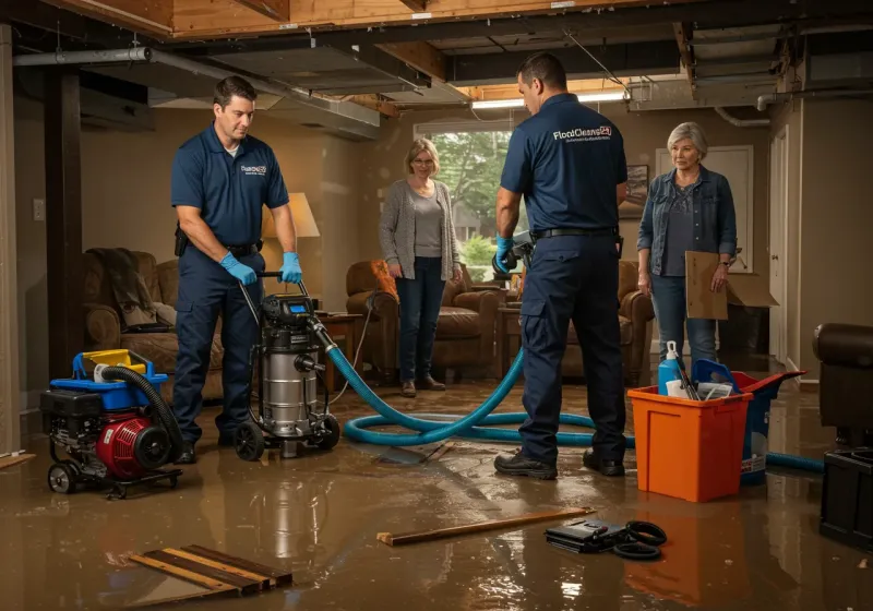 Basement Water Extraction and Removal Techniques process in Steuben County, IN