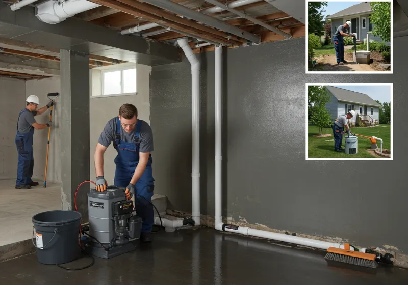 Basement Waterproofing and Flood Prevention process in Steuben County, IN